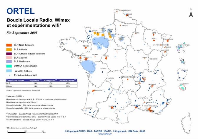 Etat du déploiement