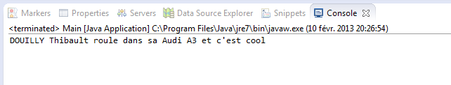 Résultat