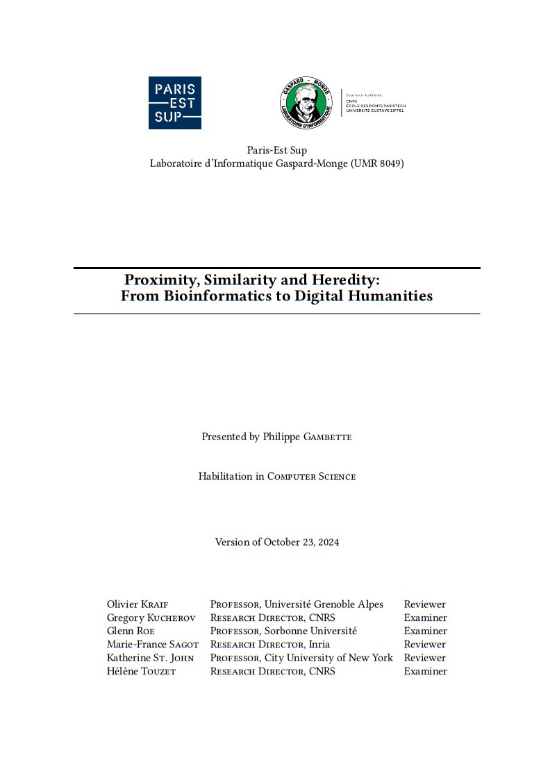 Habilitation dissertation